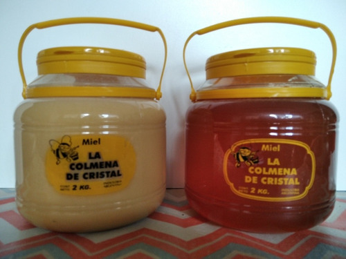 Miel La Colmena De Cristal X2 Kg Sierra De Los Padres