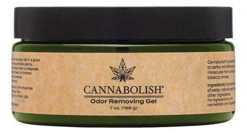 Gel 7 Oz Cannabolish (eliminador De Olores Del Humo)