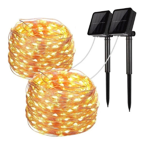 X2 Luces Guirnalda 22mts Guirnalda De Luces Luces De Hadas