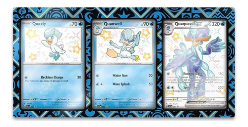 Pokémon Tcg Quaquaval Ex Premium Colección Promos Y Base
