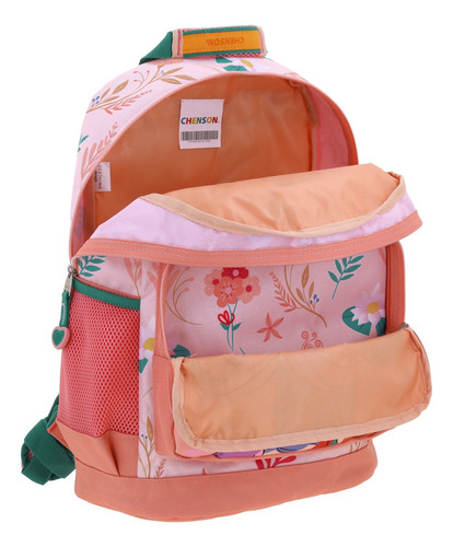 Mochila Grande Escolar Chenson Disney Princesa Triunv Pr70684-o