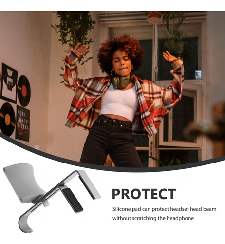 Soporte Universal Para Auriculares De Aleación De Aluminio P