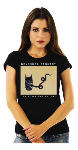 Polera Mujer Devendra Banhart The Black Babies Uk Rock Impre