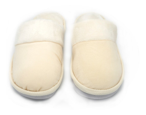 Imagen 3 de 4 de Pantuflas Con Suela Antideslizante, Térmica Y Cómoda