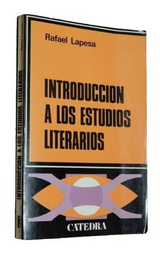 Introducción A Los Estudios Literarios. R. Lapesa. Cá&-.