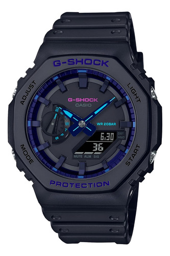 Reloj Casio G-shock Ga-2100vb-1a Análogo Digital Circuit