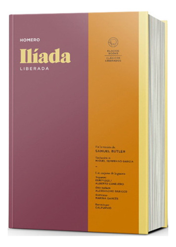 Iliada Liberada: No Aplica, De Homero. Editorial Blackie Books, Tapa Dura En Español
