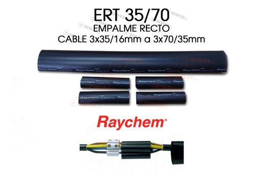 Empalme Recto Termocontraible 3x35/16 A 3x70/35 Ert 35/70