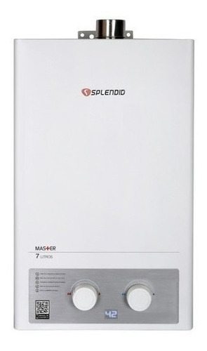 Calefont Splendid 7 Litros Gas Licuado Tiro Forzado