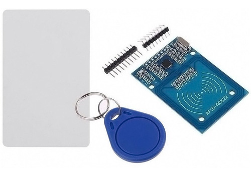 Kit Leitor Rfid Rc522+tag Chaveiro+cartão+13.56mhz Arduino