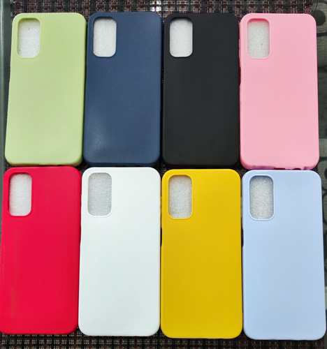 Forro Para Samsung Galaxy A14 De Silicon Flexible De Colores