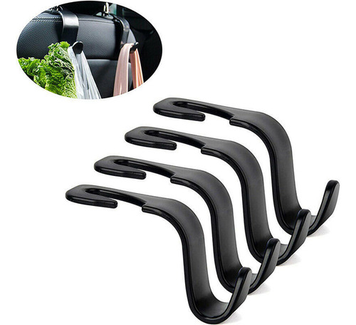 3 Paquete De 2-6, 4 Uds., Colgador Para Asiento 3 Piezas