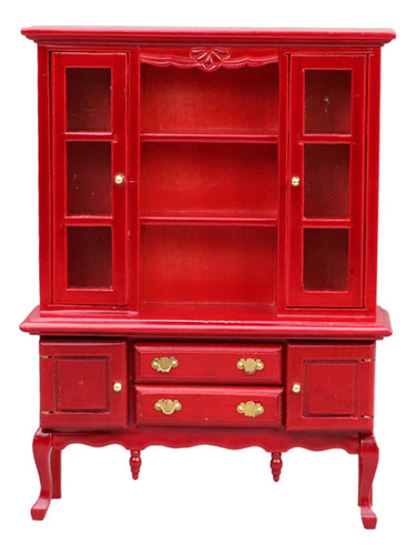 Nova Gabinete En Miniatura Para Casa De Muñecas, Modelo De