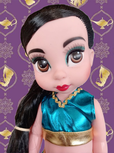 Princesa Jasmine De Aladdín Muñeca Coleccionable De 35 Cm
