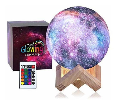 Lámpara 3d Galaxy Moon De  Cool Kids Night Light 4.7 P...