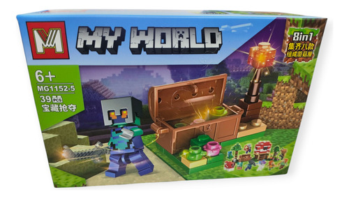 Bloques Para Armar Minecraf My World Setx8 334 Minecraf