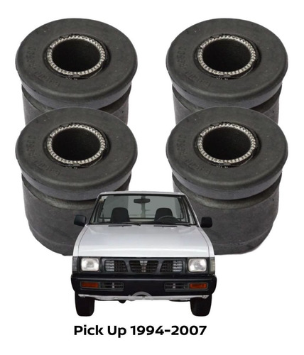 Kit 4 Bujes De Horquilla Sup Nissan Pick Up 1994-2007