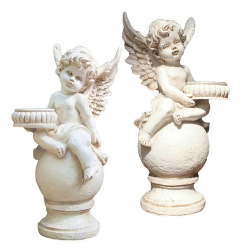 Angel Cherub Tea Light Holder Decoración Del Hogar Regalos