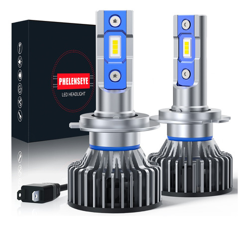 H7 H11 9005 9006 H1 Kit De Faros Delanteros Led 20000lm 100w