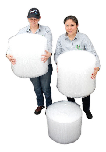 Plástico Burbuja De 40cm X 50 Metros X Tres Unidades