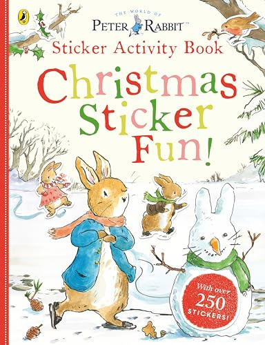 Libro Peter Rabbit Christmas Fun Sticker Activity Book De Po