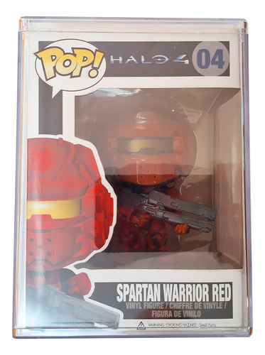 Figura De Acción Spartan Warrior Red Funko Pop Pop De Funko Pop! Funko