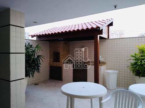 Apartamento Com 2 Dormitórios À Venda, 90 M² Por R$ 750.000,00 - Icaraí - Niterói/rj - Ap3380