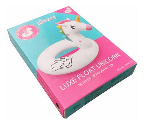 Imagen 5 de 6 de Flotador Unicornio Piscina Niño 90 Cm