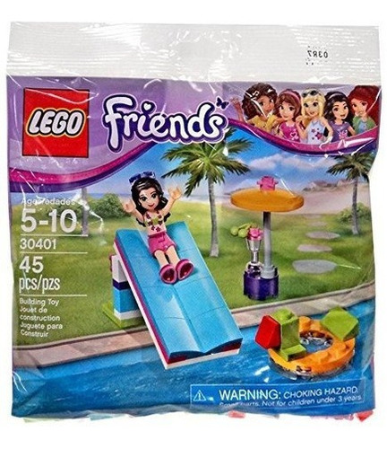 Mini Conjunto De Diapositivas De Espuma De Piscina Lego Frie