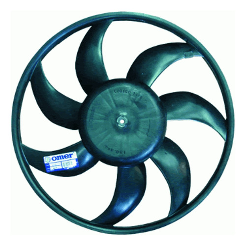 Helice / Paleta De Ventilador Fiat Palio 99/01