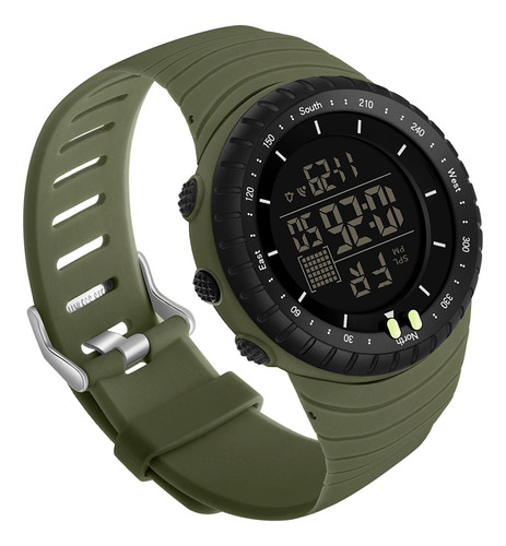 Reloj Digital Deportivo Electrónico Impermeable Nocturno Gra