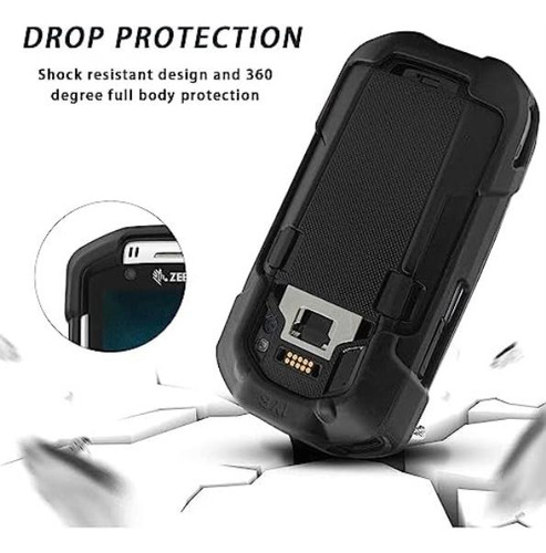 Funda Protectora De Goma Para Zebra Tc70 Tc72 Tc75 Tc77 De