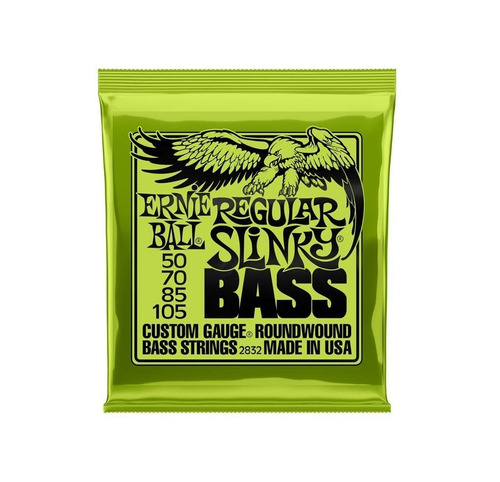 Ernie Ball Eb2832 Encordado Para Bajo 4 Cuerdas 050 105