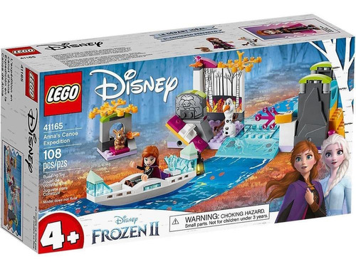 Lego Disney Frozen Epedicion En Canoa De Anna 41165