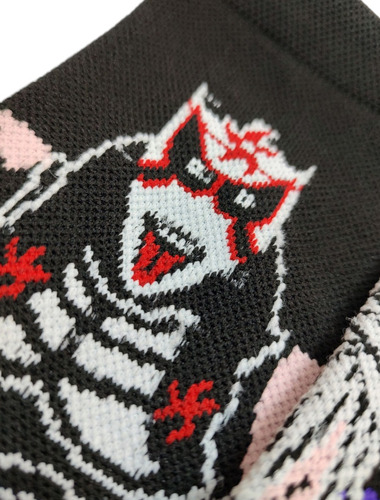 Calcetín Calceta Divertid Pentagon Jr Cero Miedo Lucha Libre Negro Penta Zero Miedo Unitalla