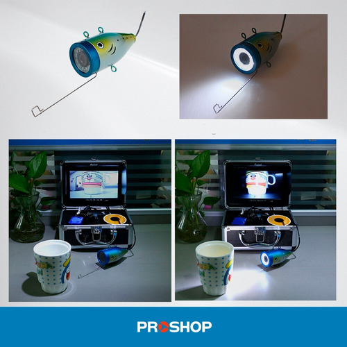 Camara Pesca Buscador Peces Monitor Lcd Bateria Recargable