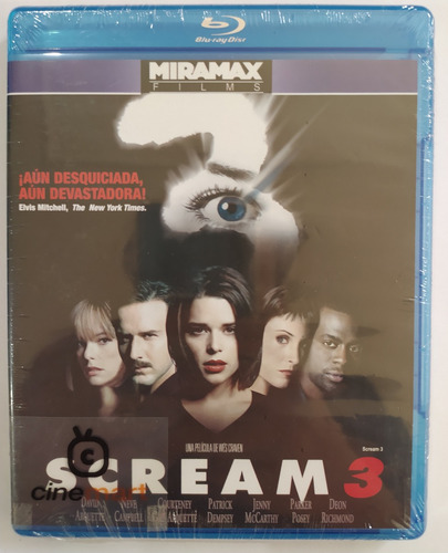 Scream 3 La Máscara De La Muerte Pelicula Bluray