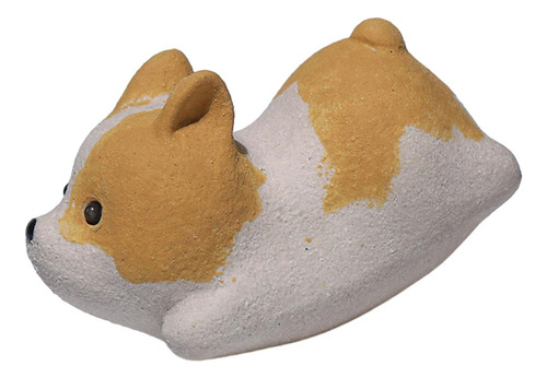 Figura De Adorno Para Mascotas Corgi Puppy Tea Home [u]