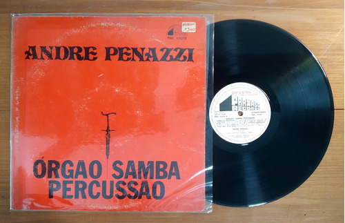 Andre Penazzi Orgao Samba Percussao 1975 Disco Lp Vinilo