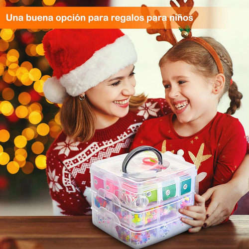 Set Bricolaje De Cuentas Kit Para Hacer Pulseras Y Alhajas