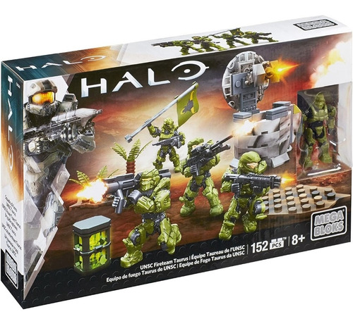 Mega Bloks Halo Equipo De Fuego Taurus De Unsc 