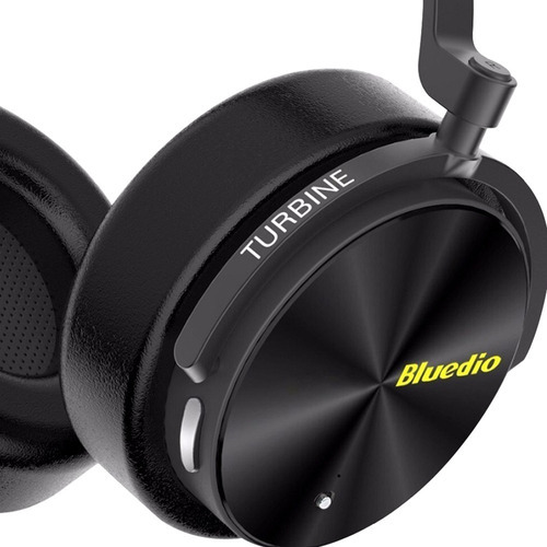 Auriculares Bluetooth Bluedio T5 con micrófono integrado, color negro