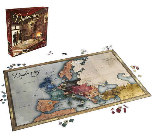 Juego tabú cooperativo Avalon Hill Diplomacy de Hasbro Gaming