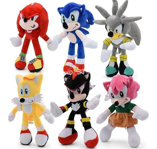 Peluche Sonic Y  Otros Personajes.