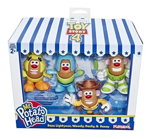 Disney Pixar Toy Story 4 Mr. Potato Head Mini Paquete De 4