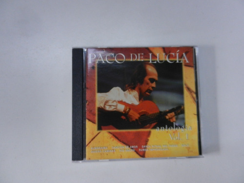 Paco De Lucía Cd Antología Vol. 1 Usa 1995