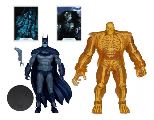 Figuras Set Dc Batman & Salomon Grundy Arkham City Mcfarlane