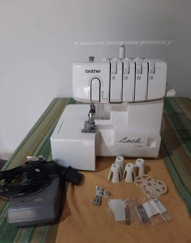 Remalladora Overlok Brother Look 1134d Blanco (Usado)