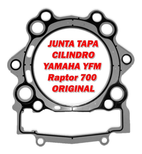 Junta Tapa Cilindro Yamaha Raptor 700 Original En Fas Motos!