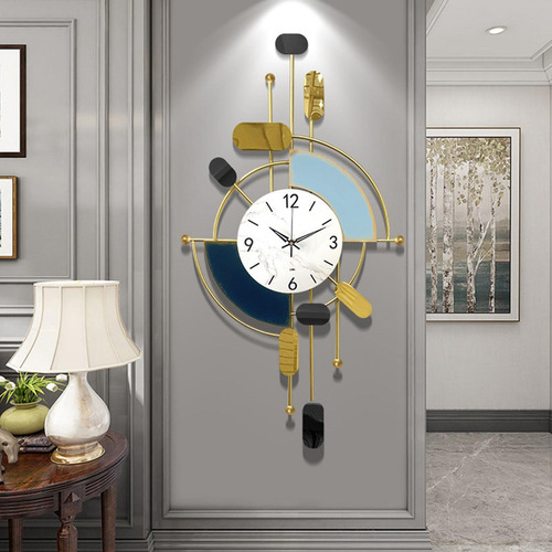 Reloj De Pared De Metal Diseño De Arte Reloj De Pared